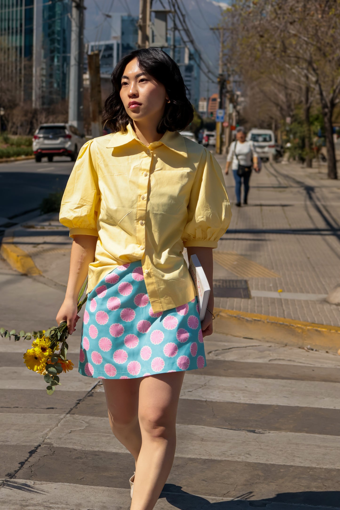 Falda Nuba Rosa