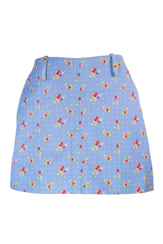 Falda Luisa Celeste