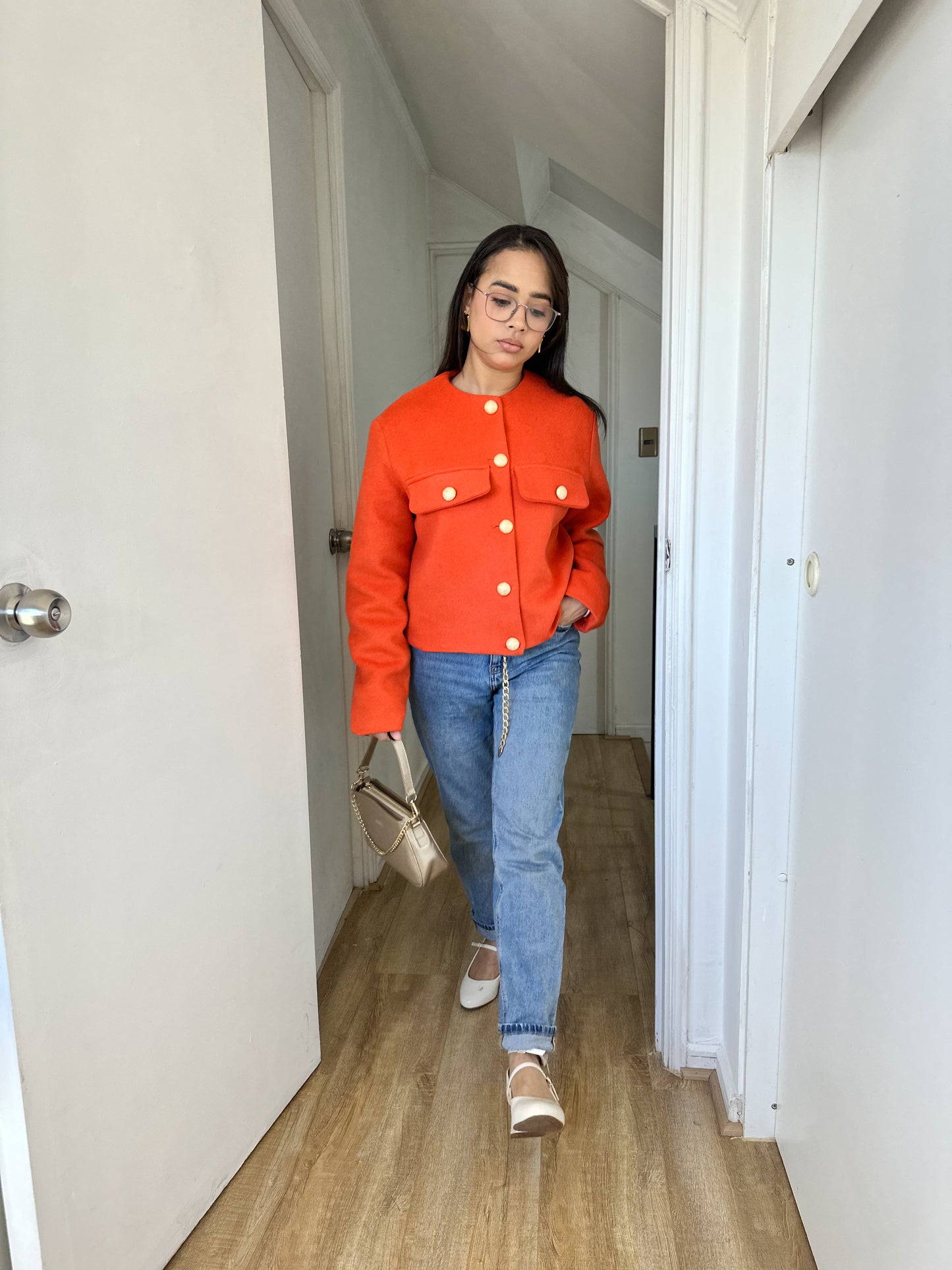 Chaqueta Ally Naranja