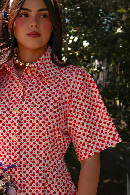 Vestido Querida yo Escarlata