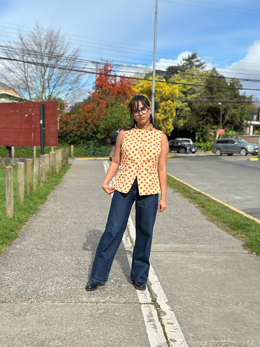 Top Pixie Amarillo - ÚLTIMAS PIEZAS