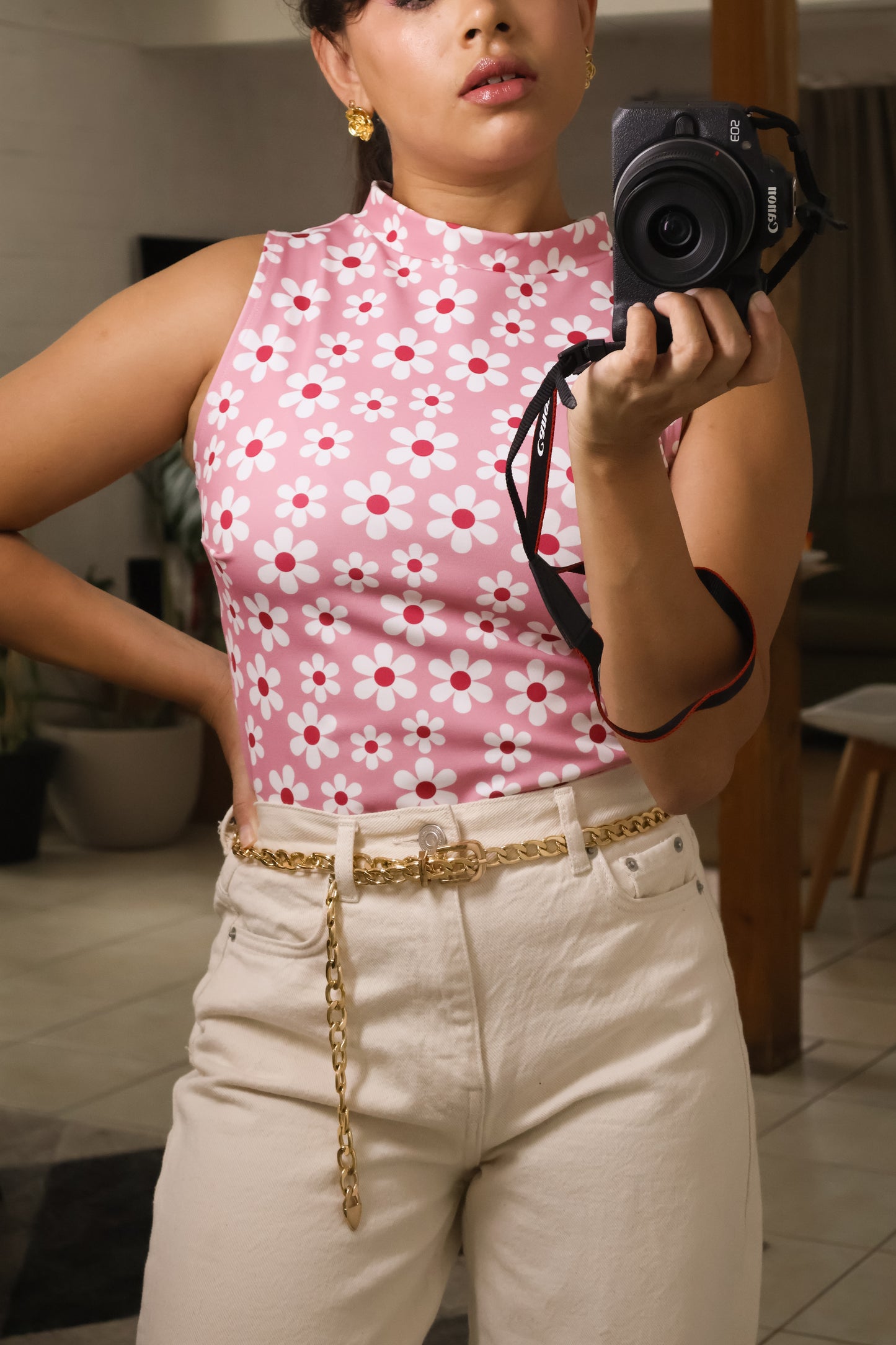 Polera Margarita Eterna Rosa ENVÍO 14/08