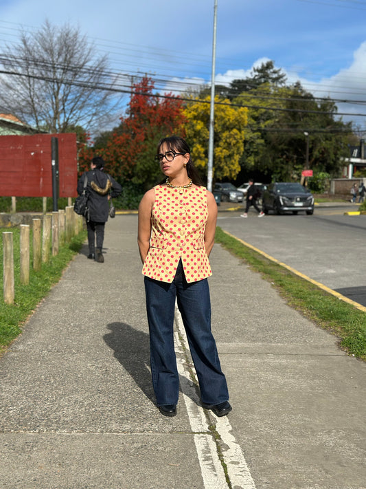 Top Pixie Amarillo - ÚLTIMAS PIEZAS