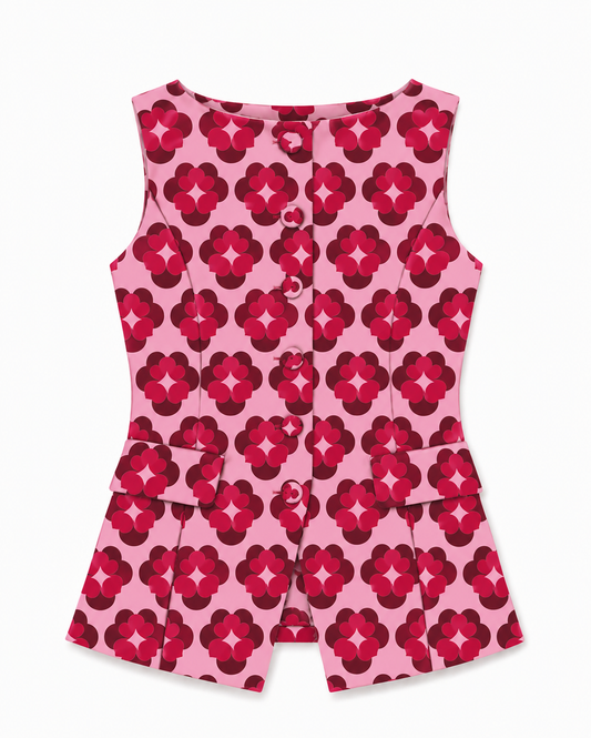 45% OFF Chaleco Twiggy
