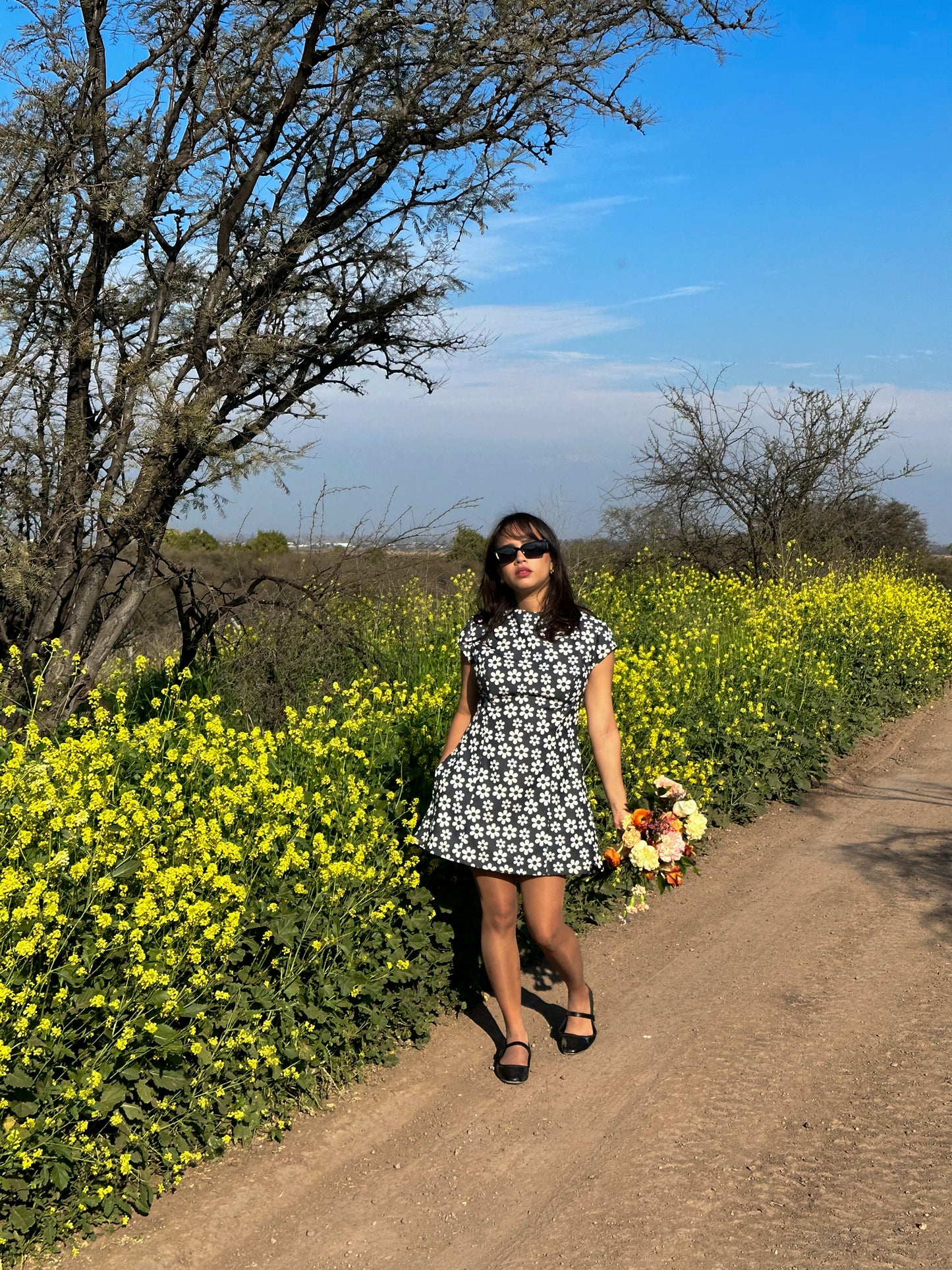 Vestido Margarita Negro