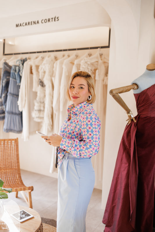 Blusa Menta Picnic - ÚLTIMAS PIEZAS
