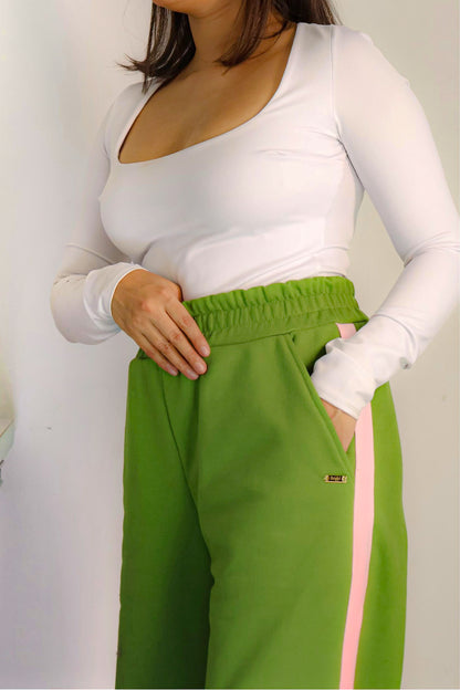 Pantalón Agnes Matcha
