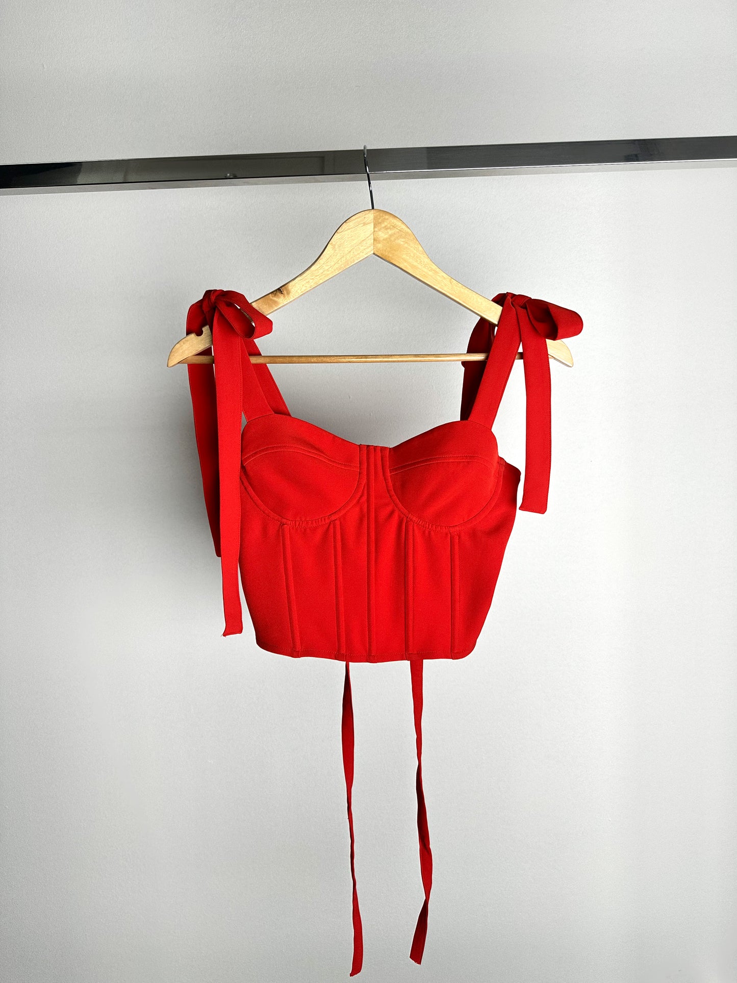 BUSTIER MEDUSA RED