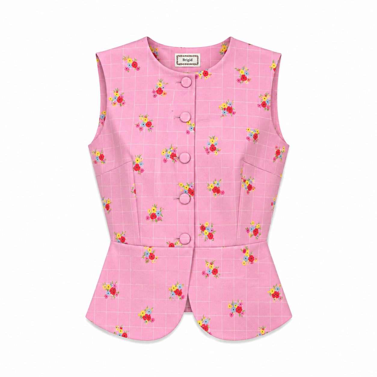Top Denim Rosa - PREVENTA