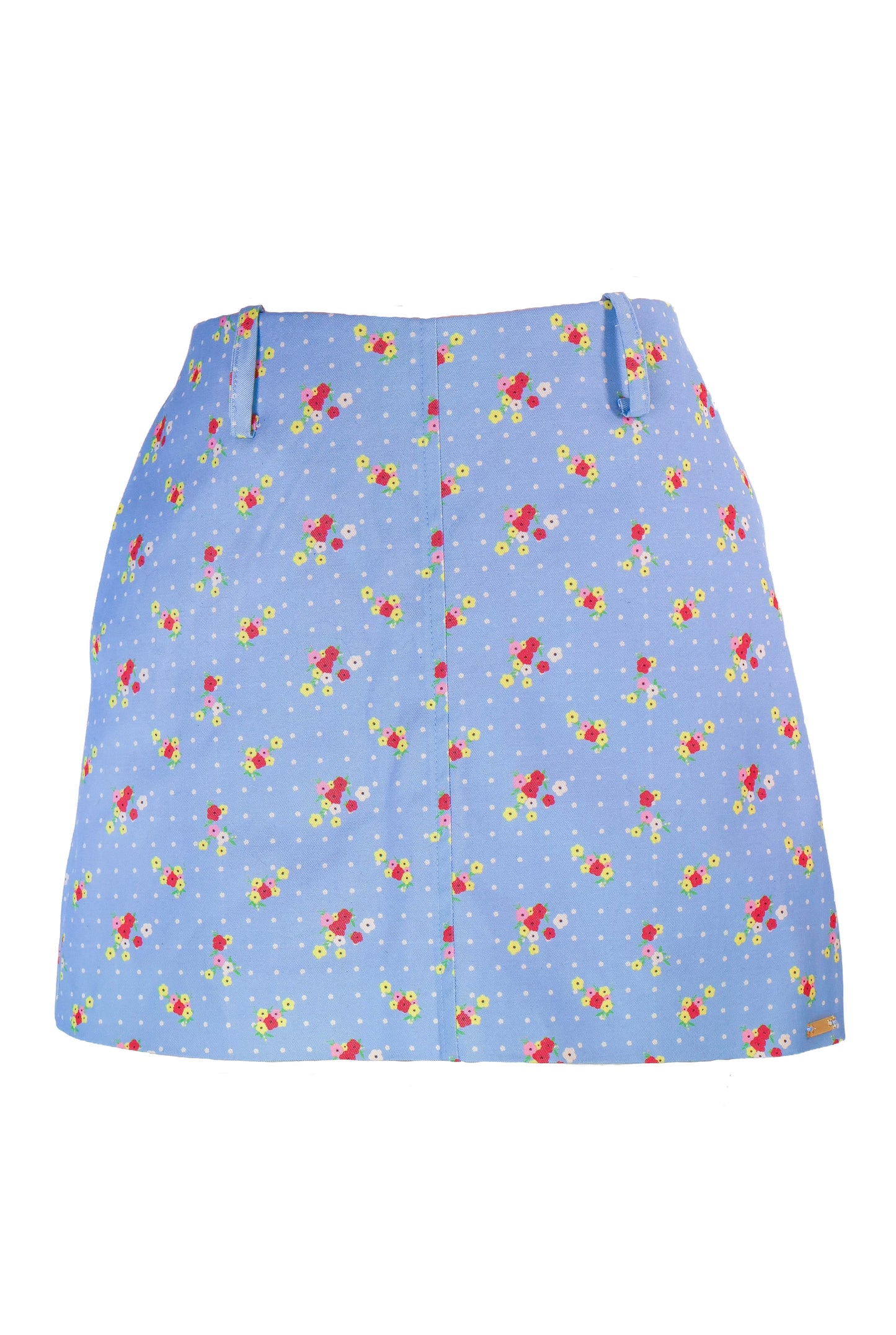50% OFF Falda Luisa Celeste