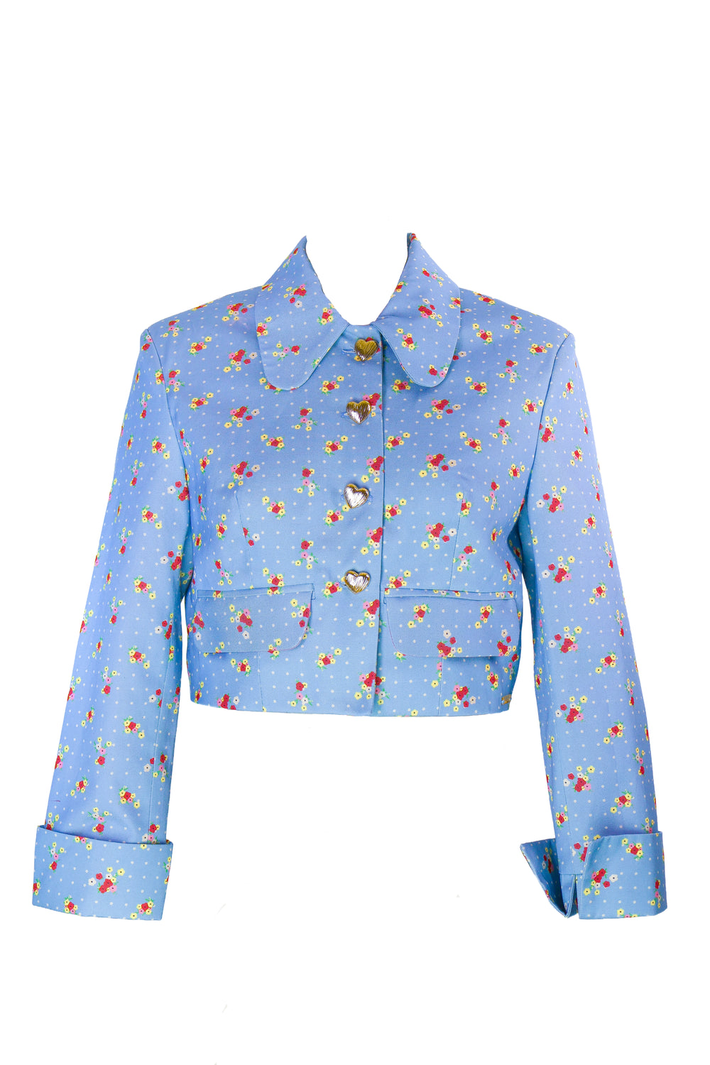 CHAQUETA LUISA CELESTE