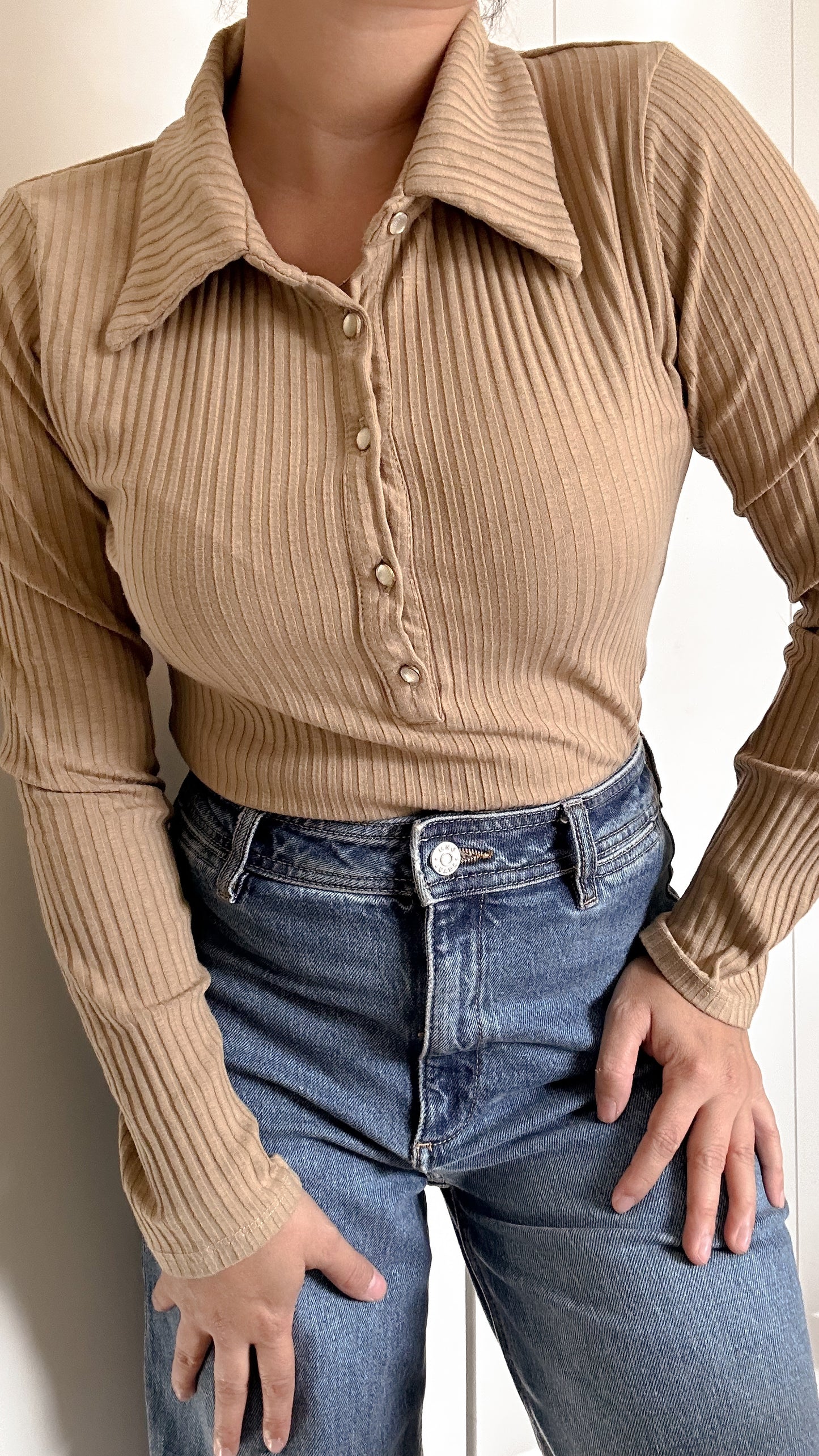 Blusa Valentina Camel